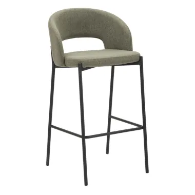 Stołek Barowy Helsinki Zielony Zestaw 2 szt 50 52 99 cm